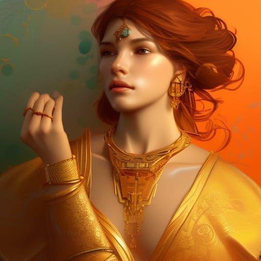 Queen Cassiopeia - AI Generated Artwork - NightCafe Creator