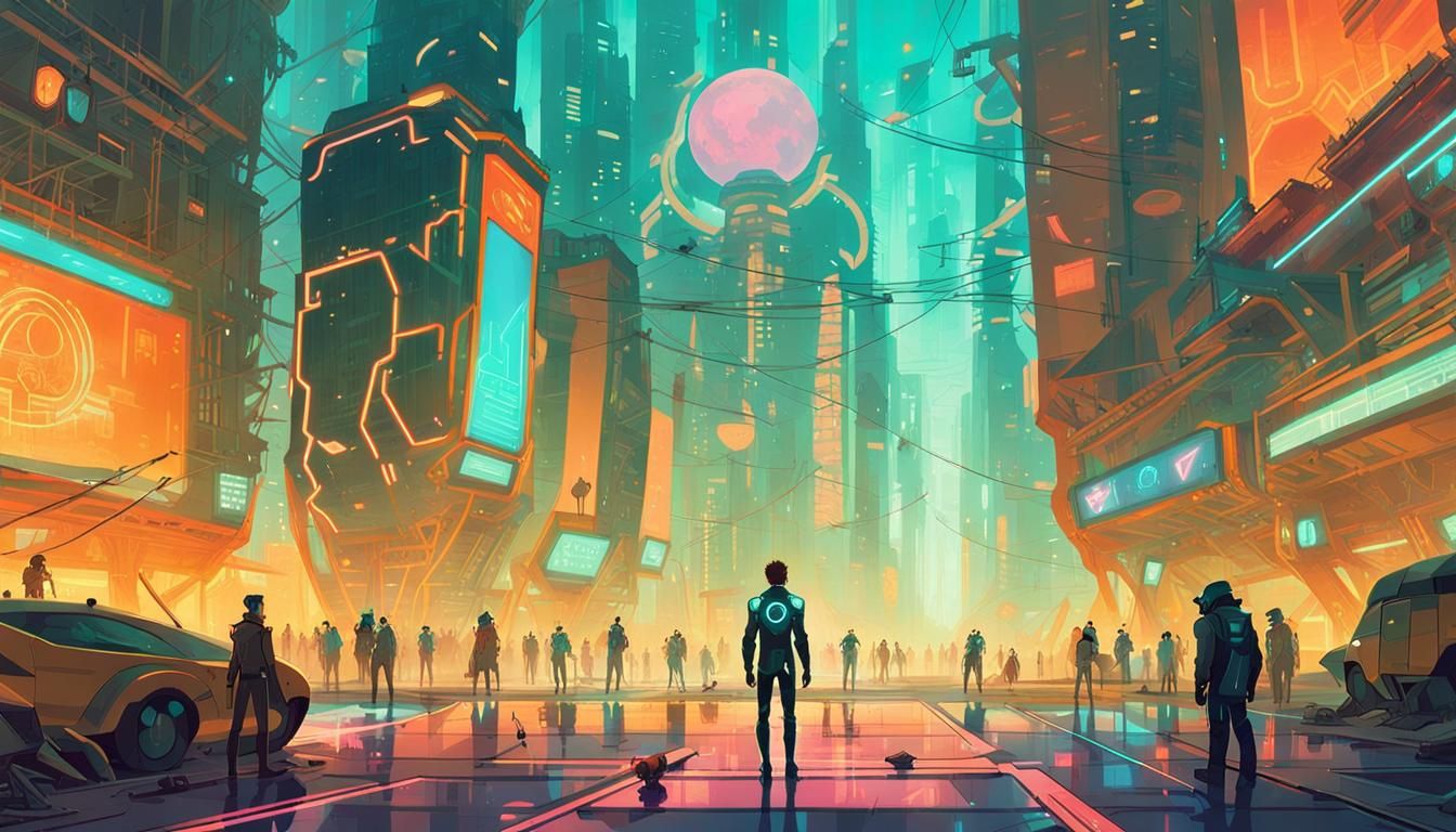 World Of Tron Ai Generated Artwork Nightcafe Creator