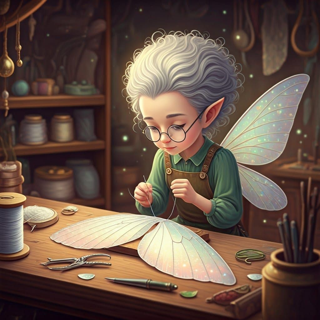 Fairy Wing Repairer  by @Kaus Australis
