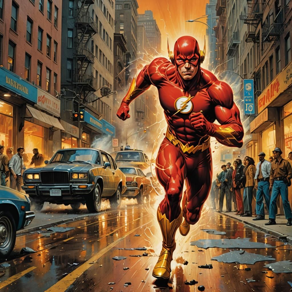 On my way, as a Flash