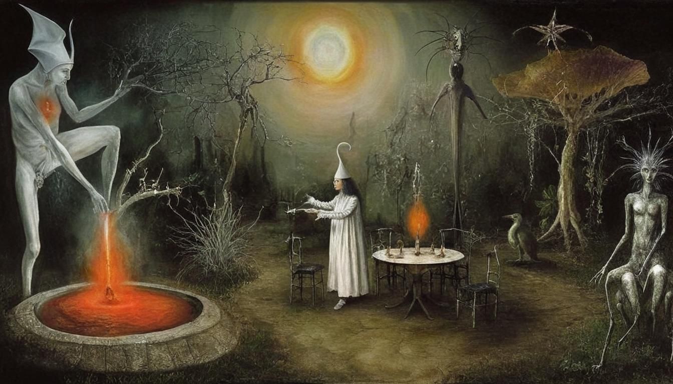 Garden of Paracelsus, Alchemy in the Mythical art, by Leonora ...