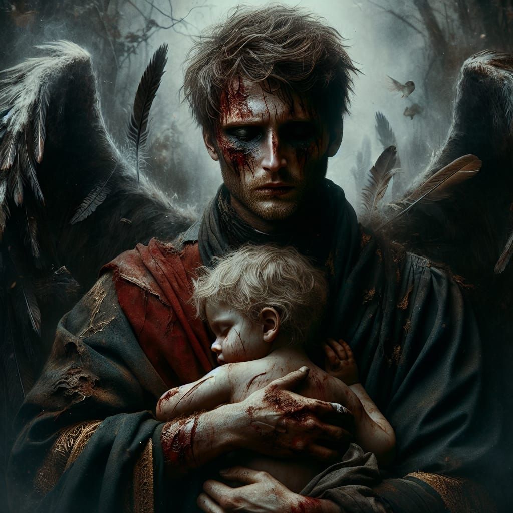 Guardian Angel  by @NovemberFox