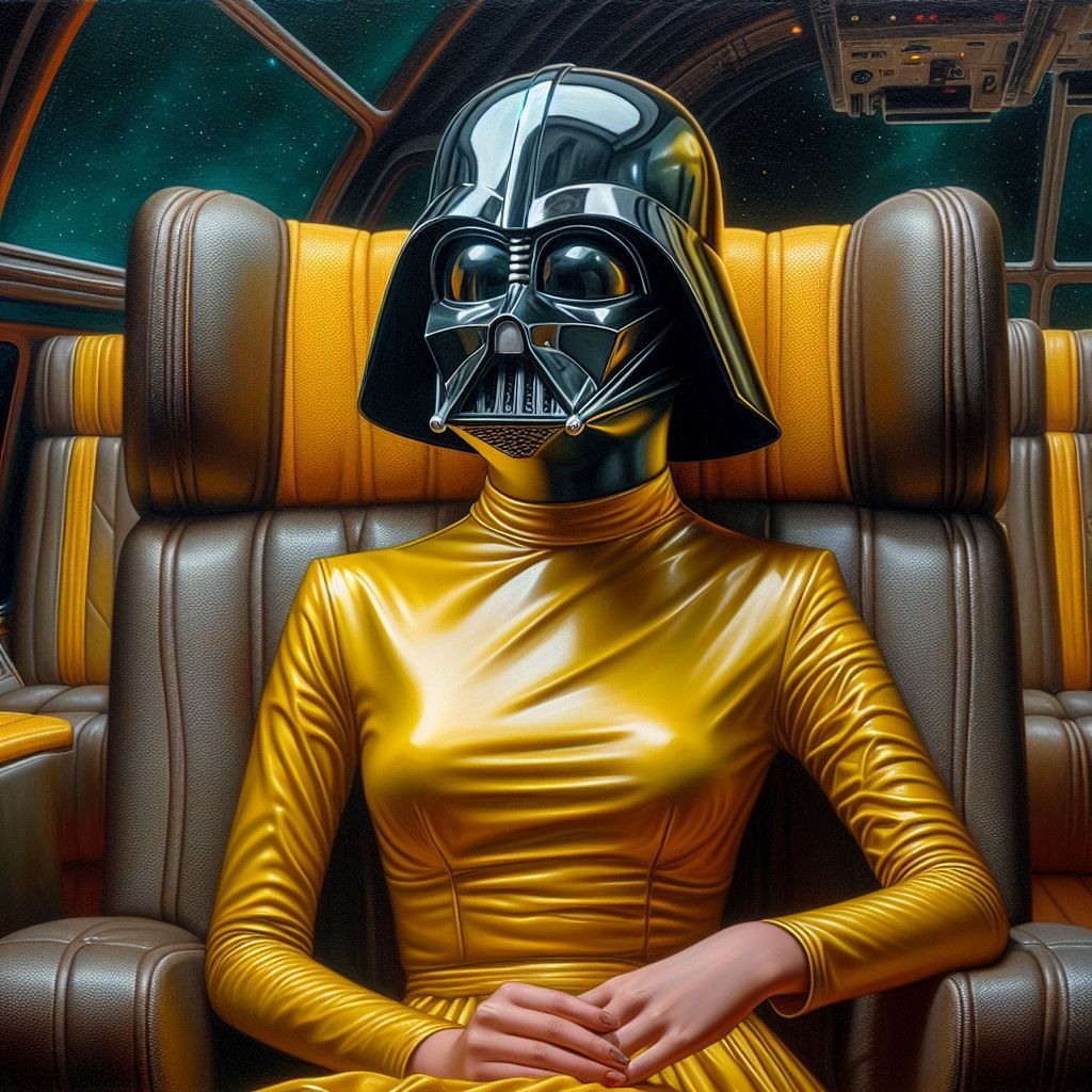 Darth Vader alias nice woman