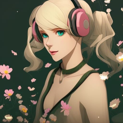 anime flower girl