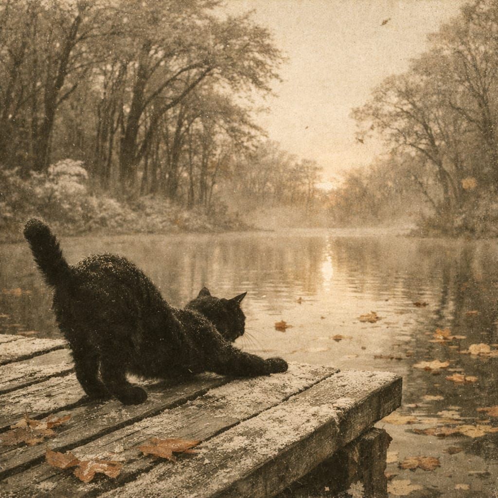 Morning Stretches  by @SilentHillBillyDeluxe