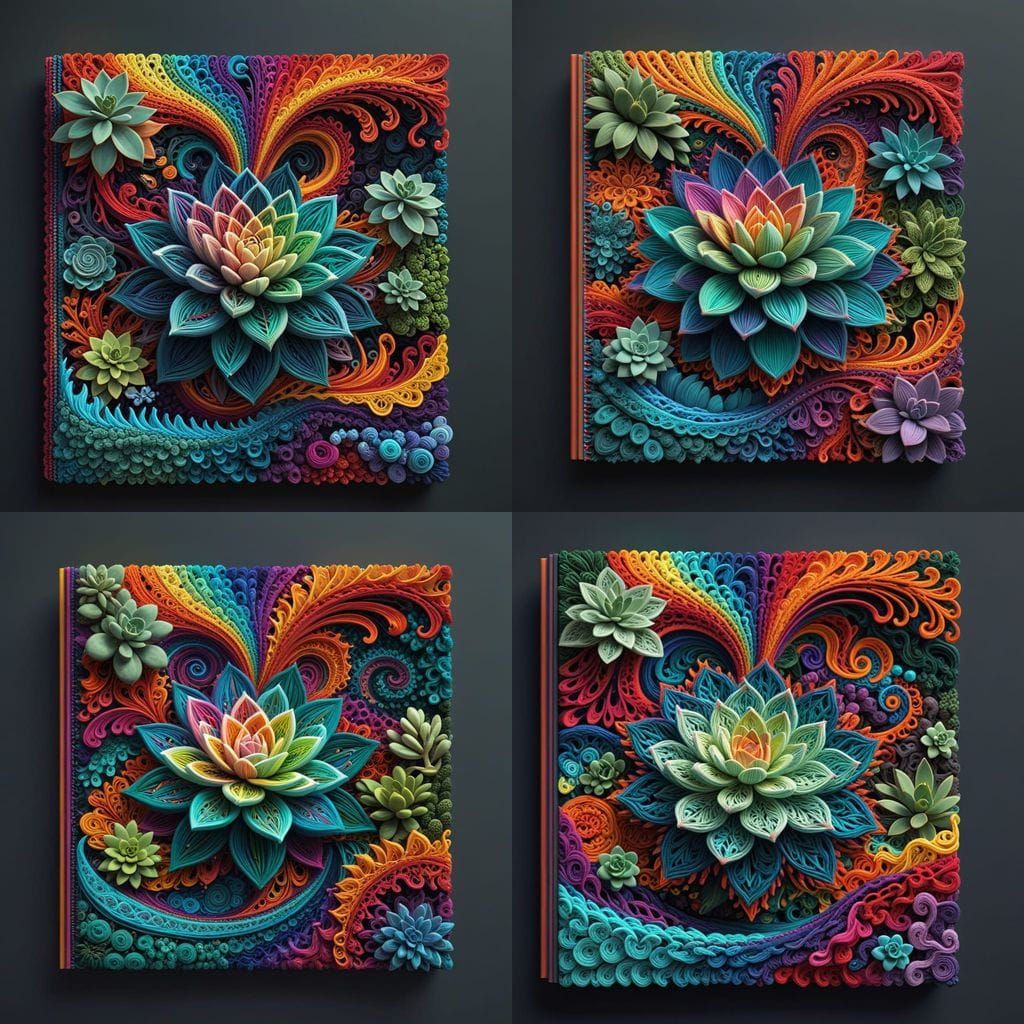 Vibrant Tapestry of Tropical Rainforest