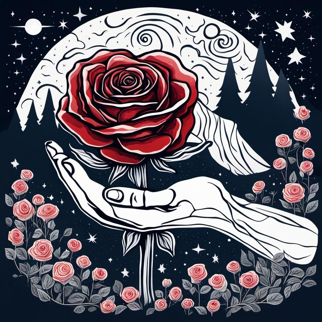 A Rose too the Moon