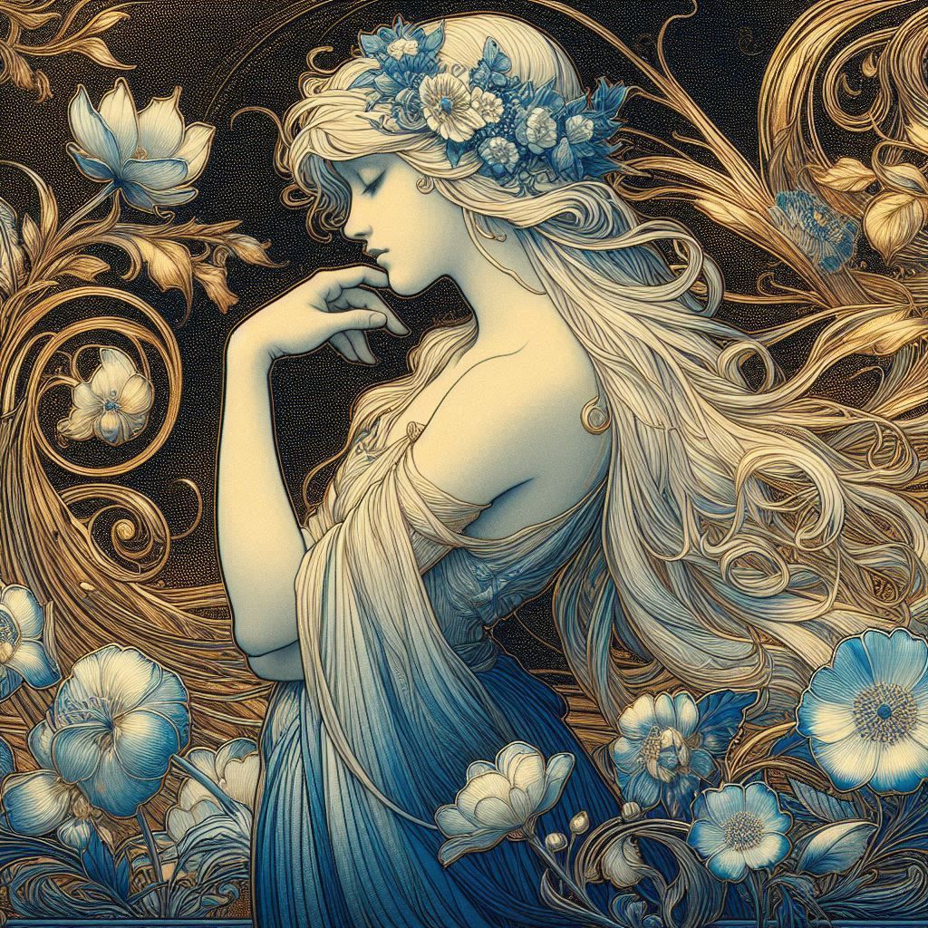 Blue and Gold Fairy 1