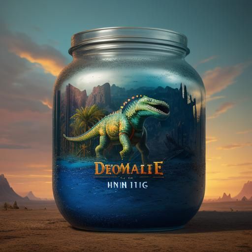 Deomalle in a jar