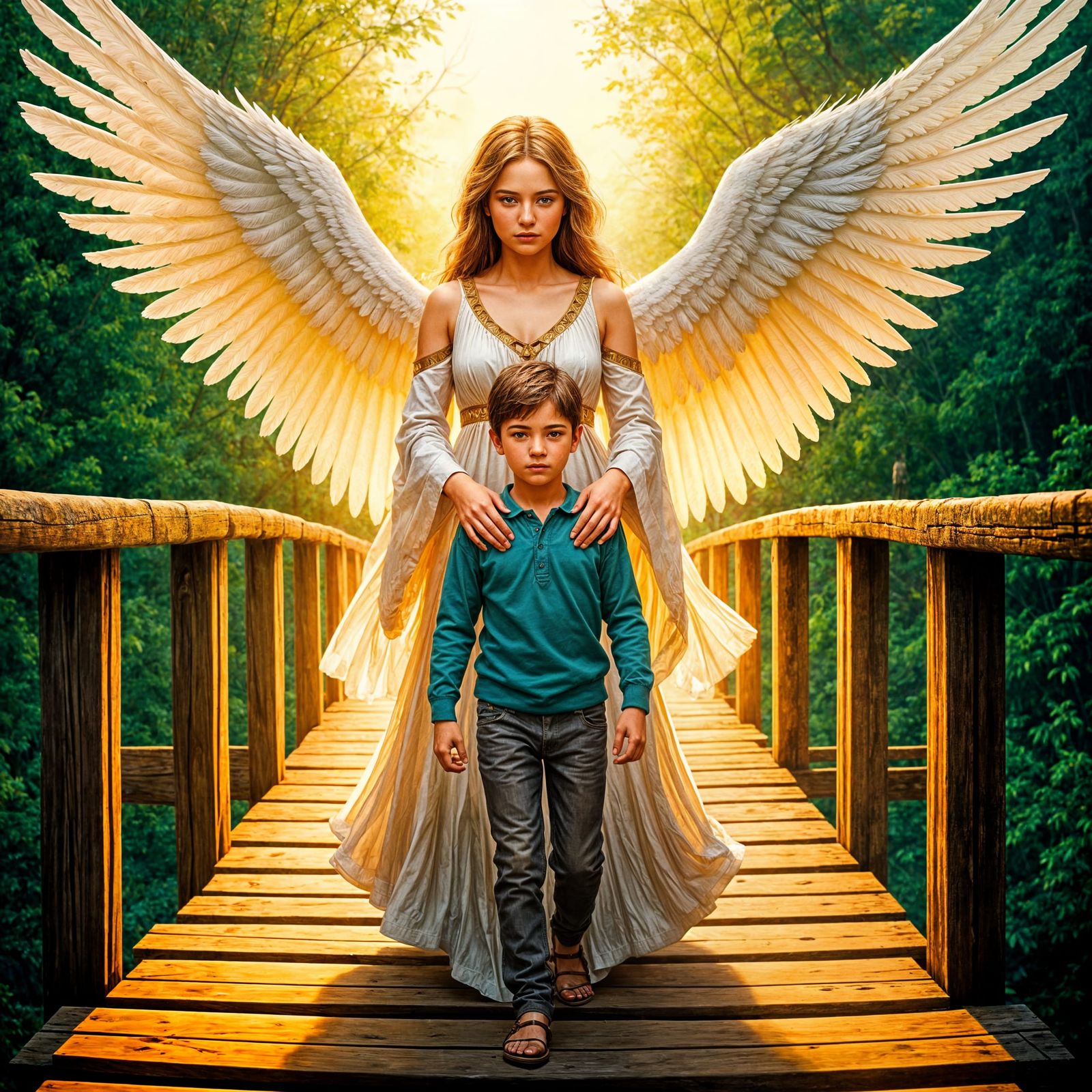 Guardian Angel  by @Morning Dawn