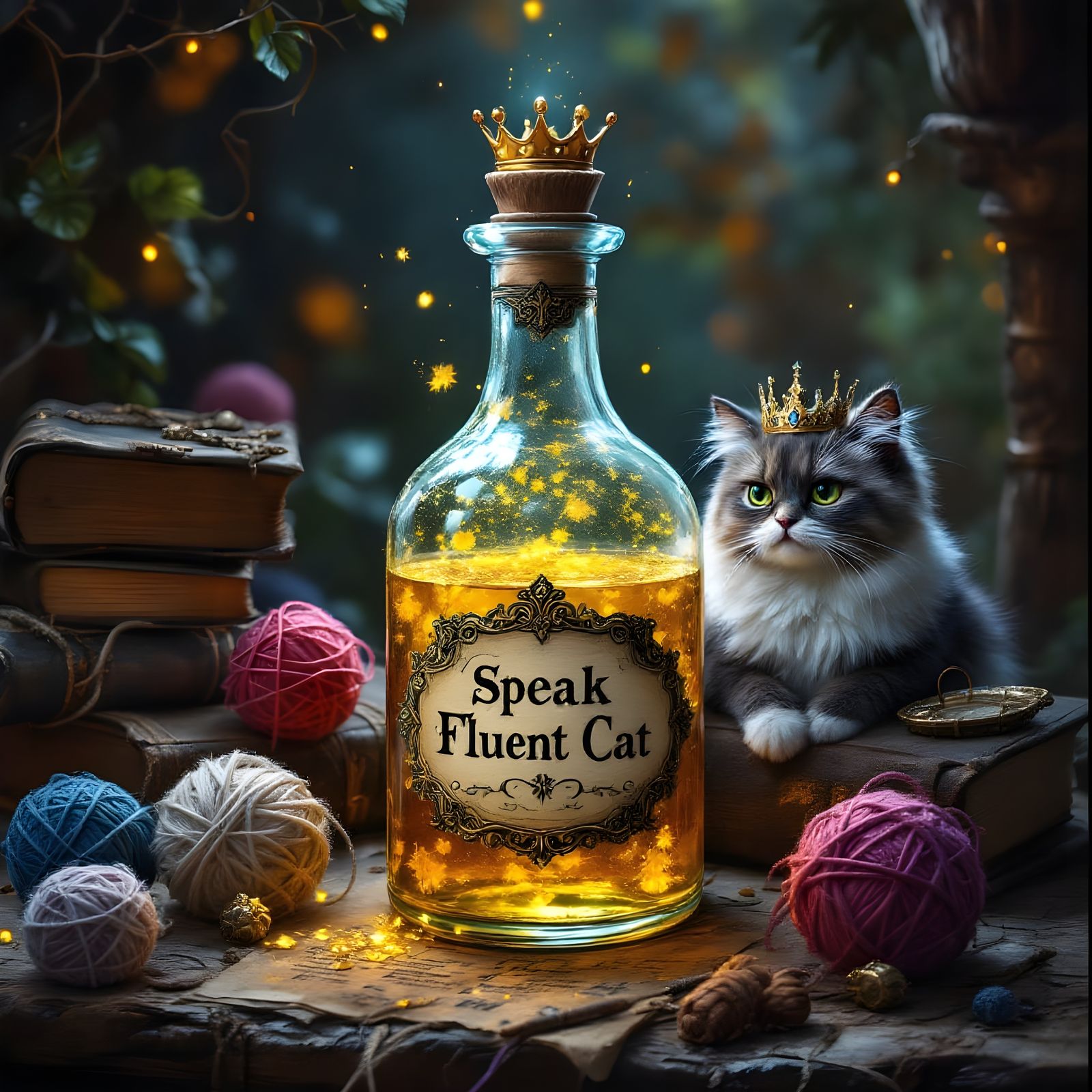 Speak Fluent Cat  by @Floe Joe 