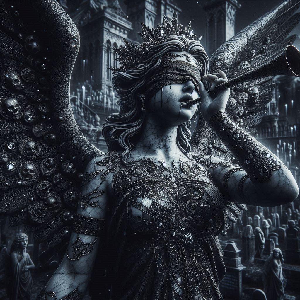 Trumpeting Angel