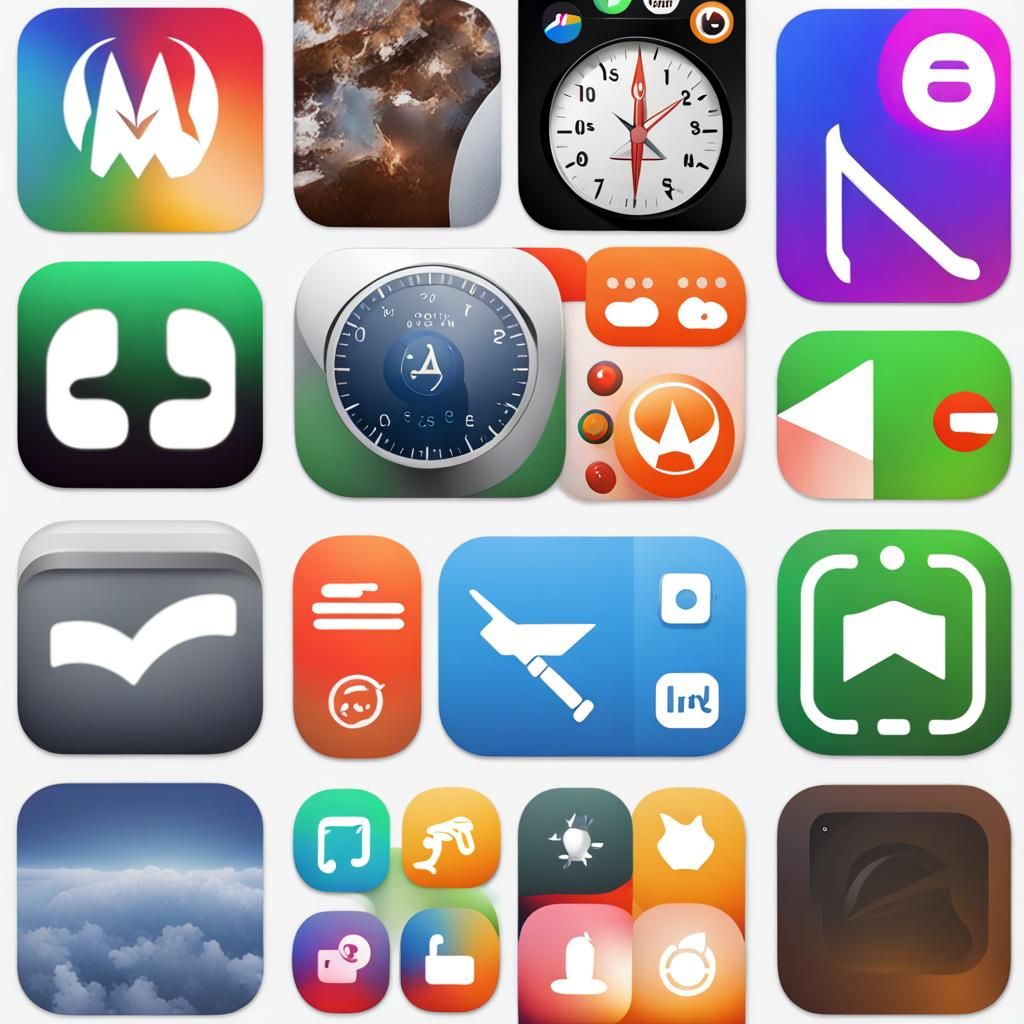 Iphone from 2004 in the style of motorola