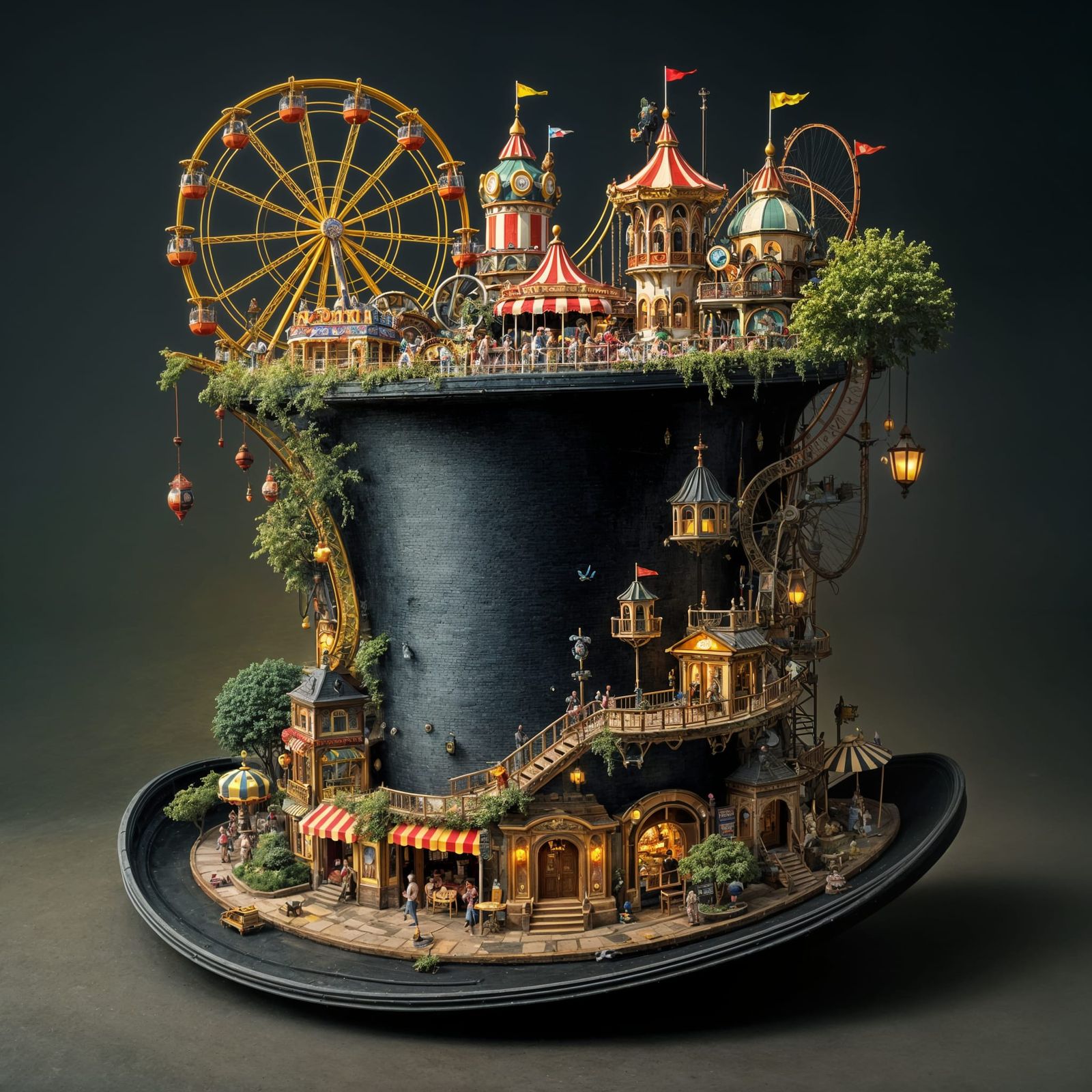 Top Hat of Fun  by @Soynuts