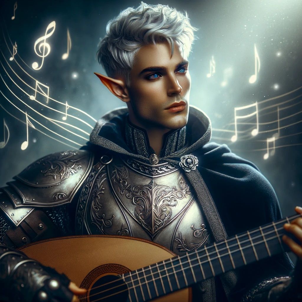 Fooliam, Half-Elven Bard