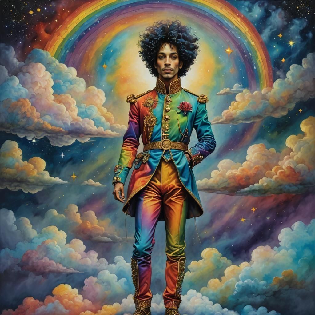Brightening up heaven.