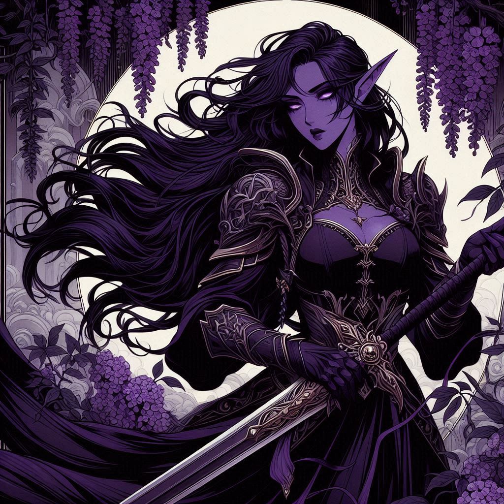 She who mastered the blade