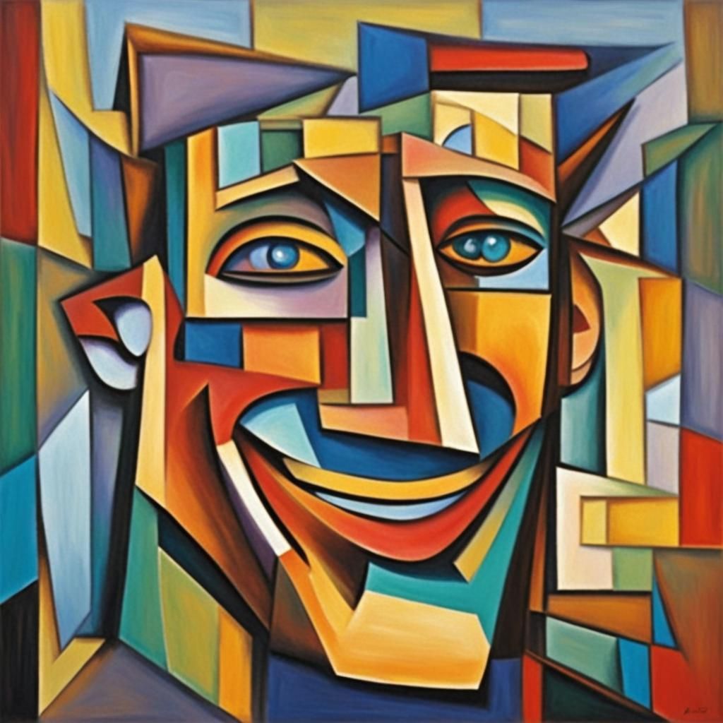 Smiling man  by @Andrachiel