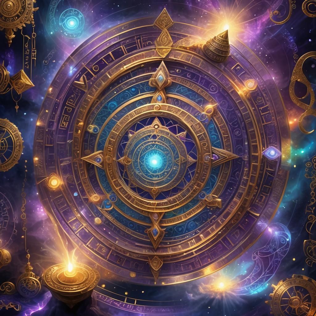 Mystical Ear of Torah with Ethereal Lights