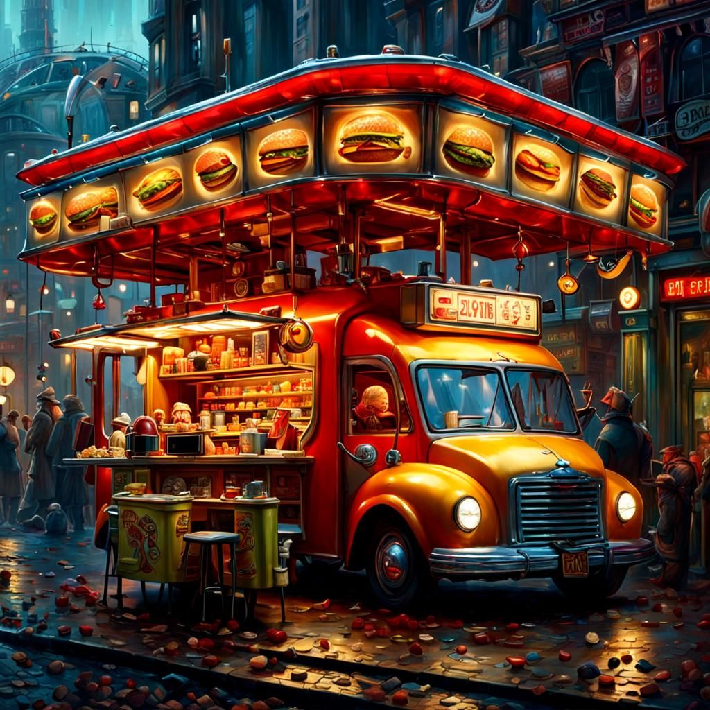 Fast Food on the Move   by @Jennifer