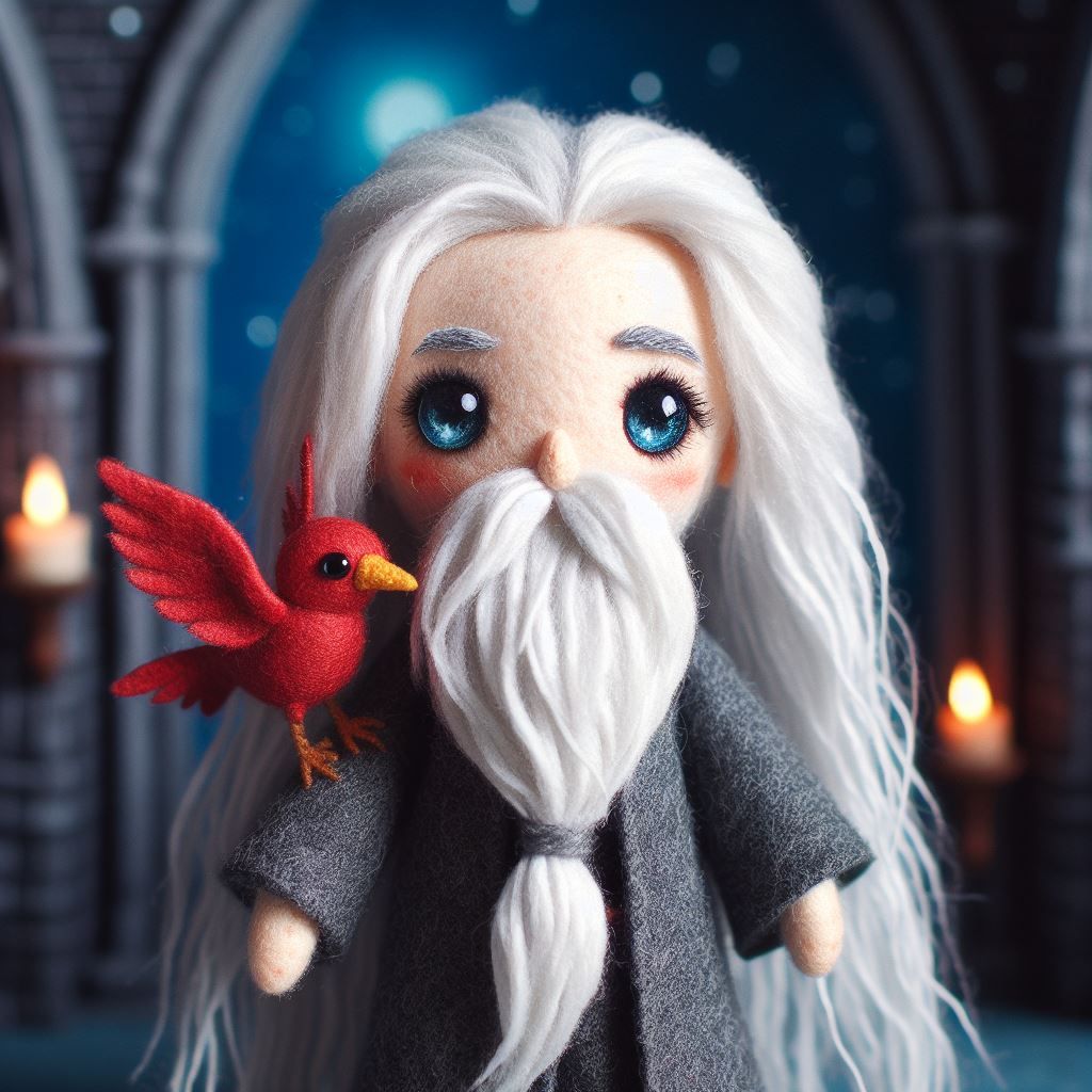 Dumbledore Felt Doll
