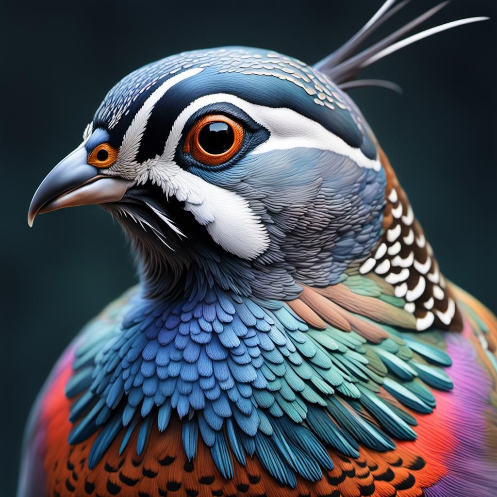 California Quail   by @Raindrop 