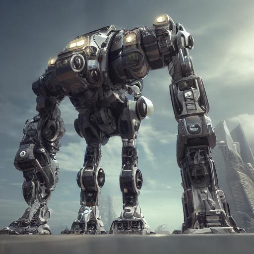 Robot taking over the world