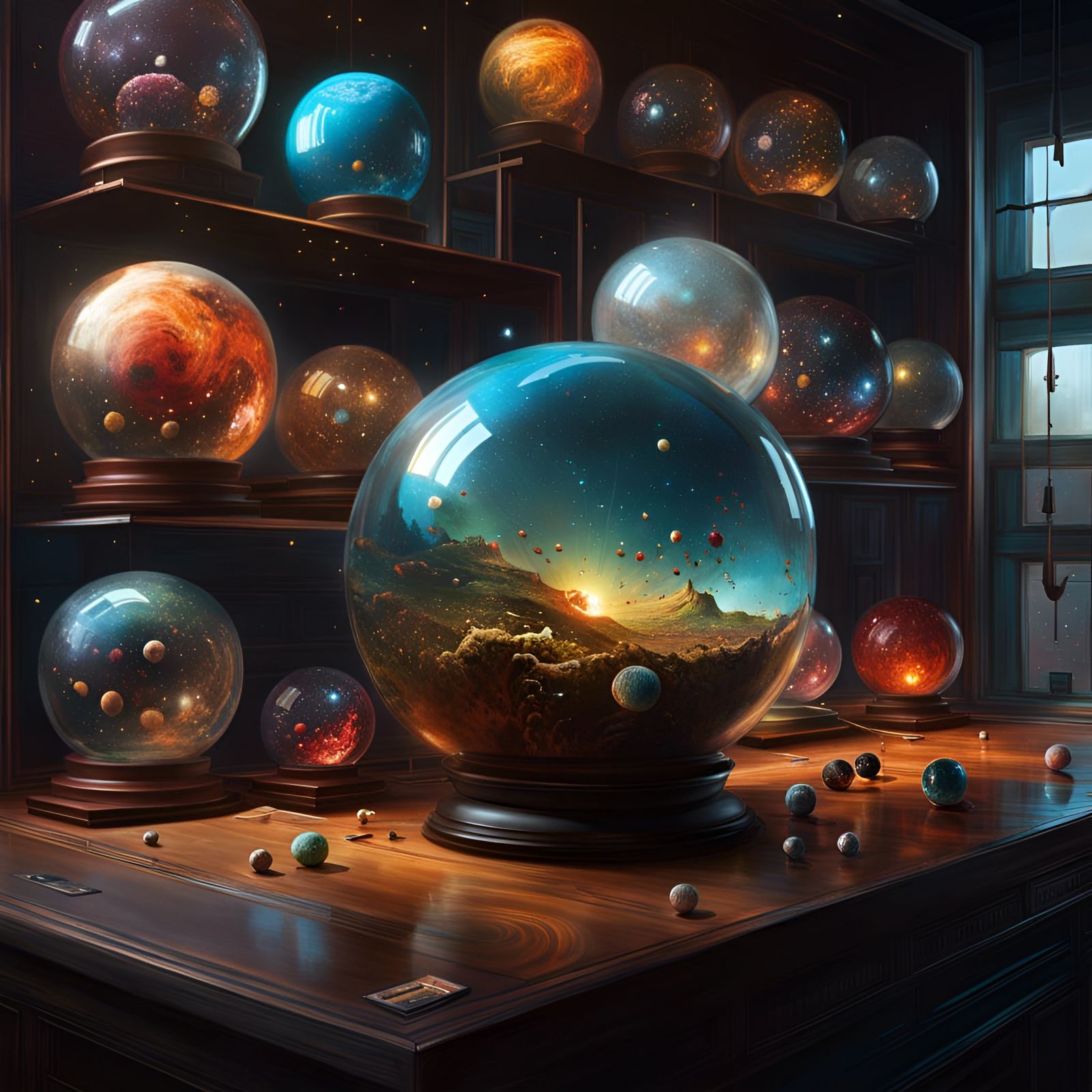 Creating worlds ...