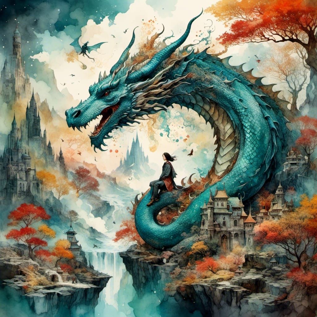 The Dragon Dream <lora:Dreamweave:1.0> 