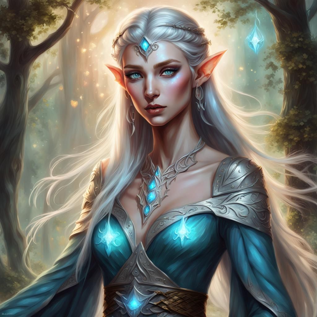 "The Gilded Glory of a Faerie Princess"  by @Mark_Loves_Coffee_