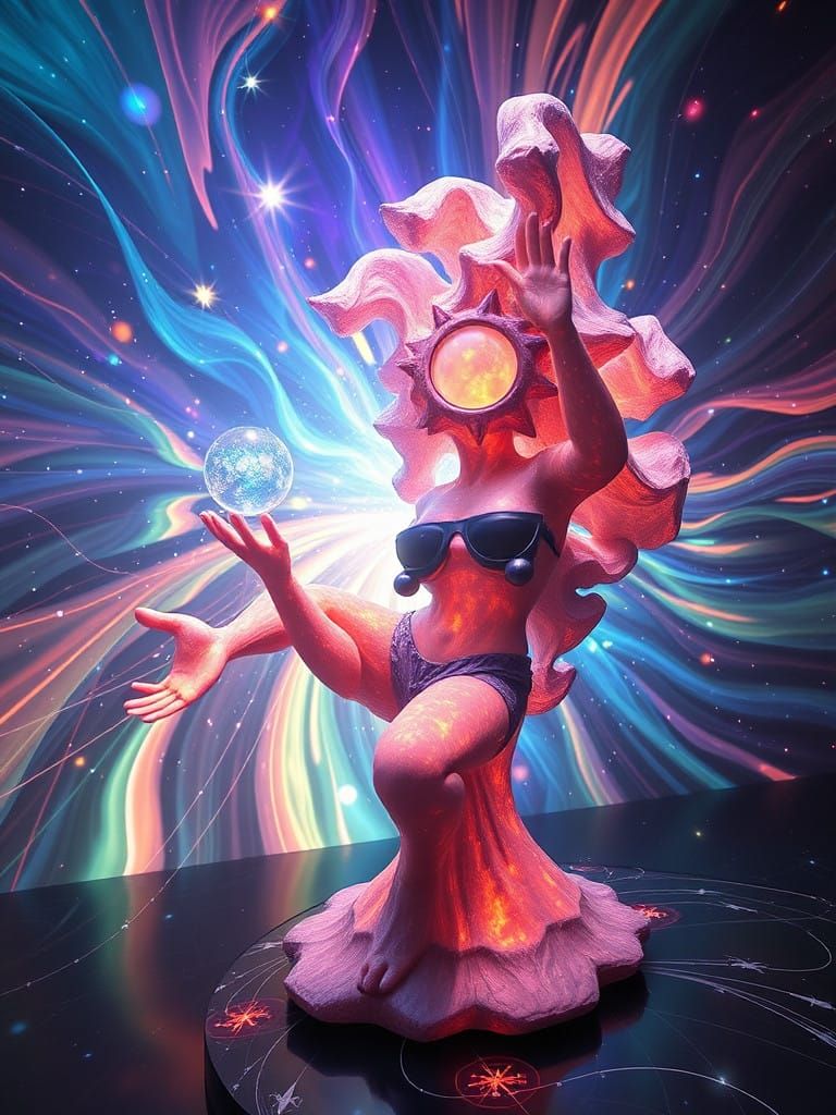 Cosmic Resonant Hyperrealism in Prisma Flux Dimensionality