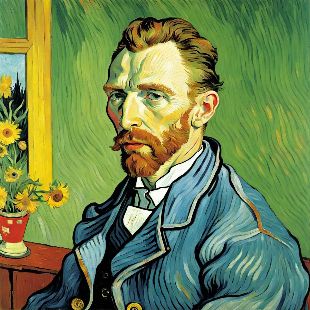 Vincent Van Gogh self portrait