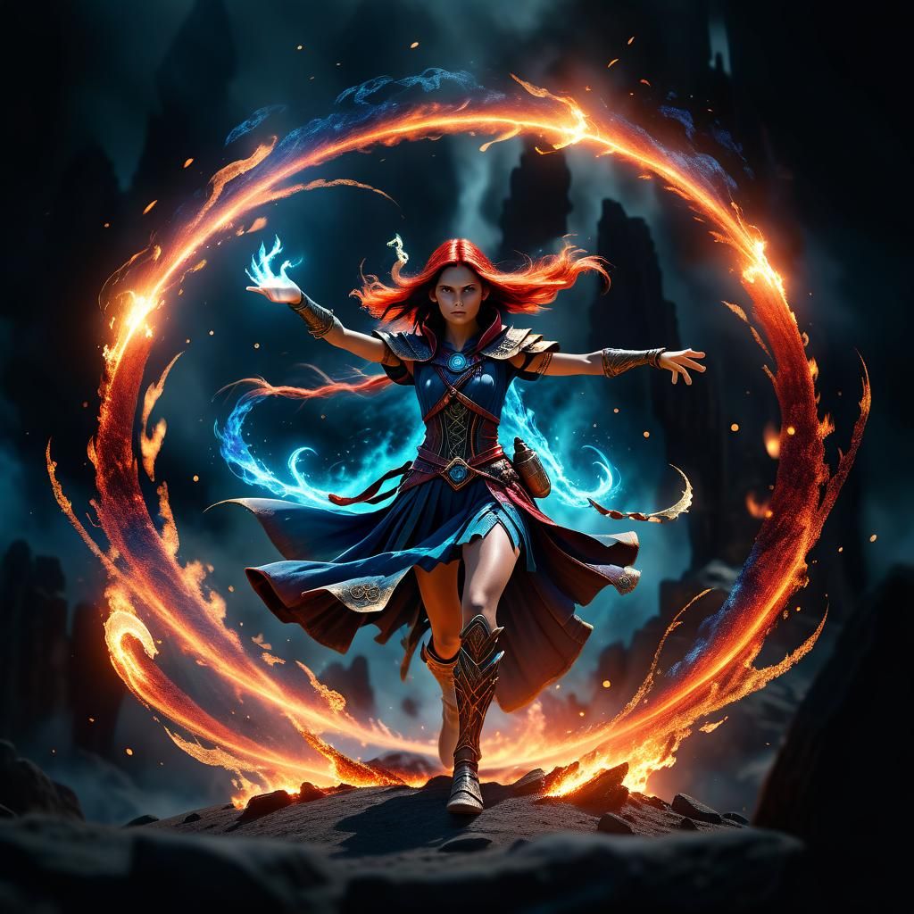 Sorceress - AI Generated Artwork - NightCafe Creator