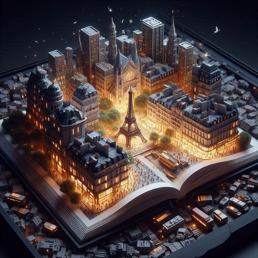Paris in a book