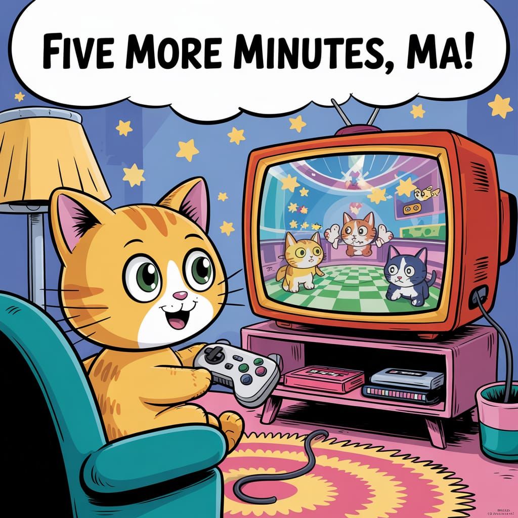 Five More Minutes,  Ma!