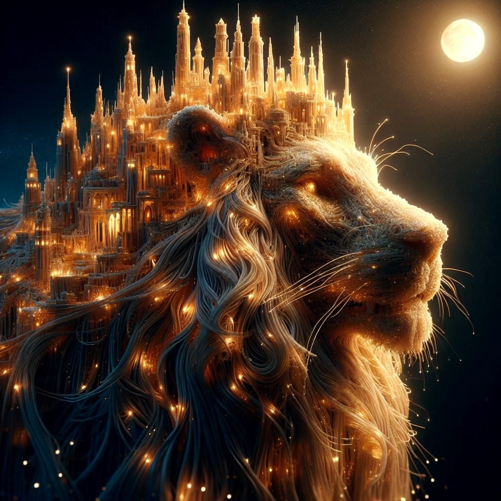 "Courage, dear heart." — Aslan  by @Kolibri