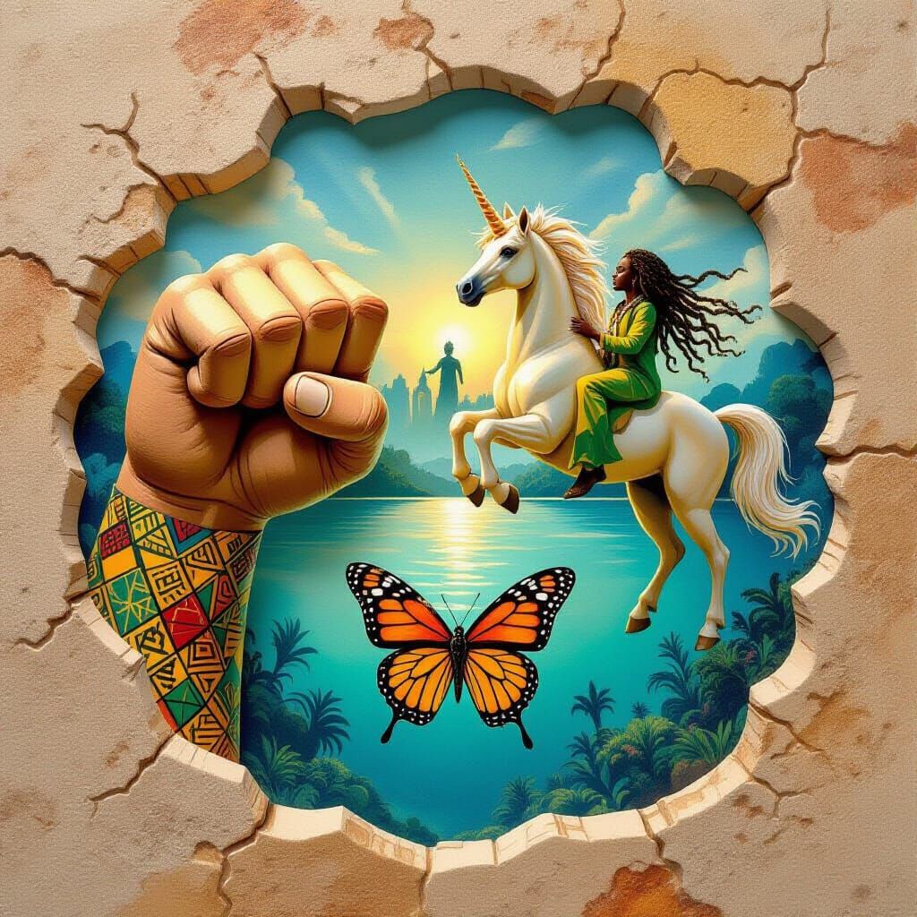 Coming soon to Youtube @kudjotwum

/imagine /imagine /imagine /imagine The image depicts an abstract expressionist painting characterized by...