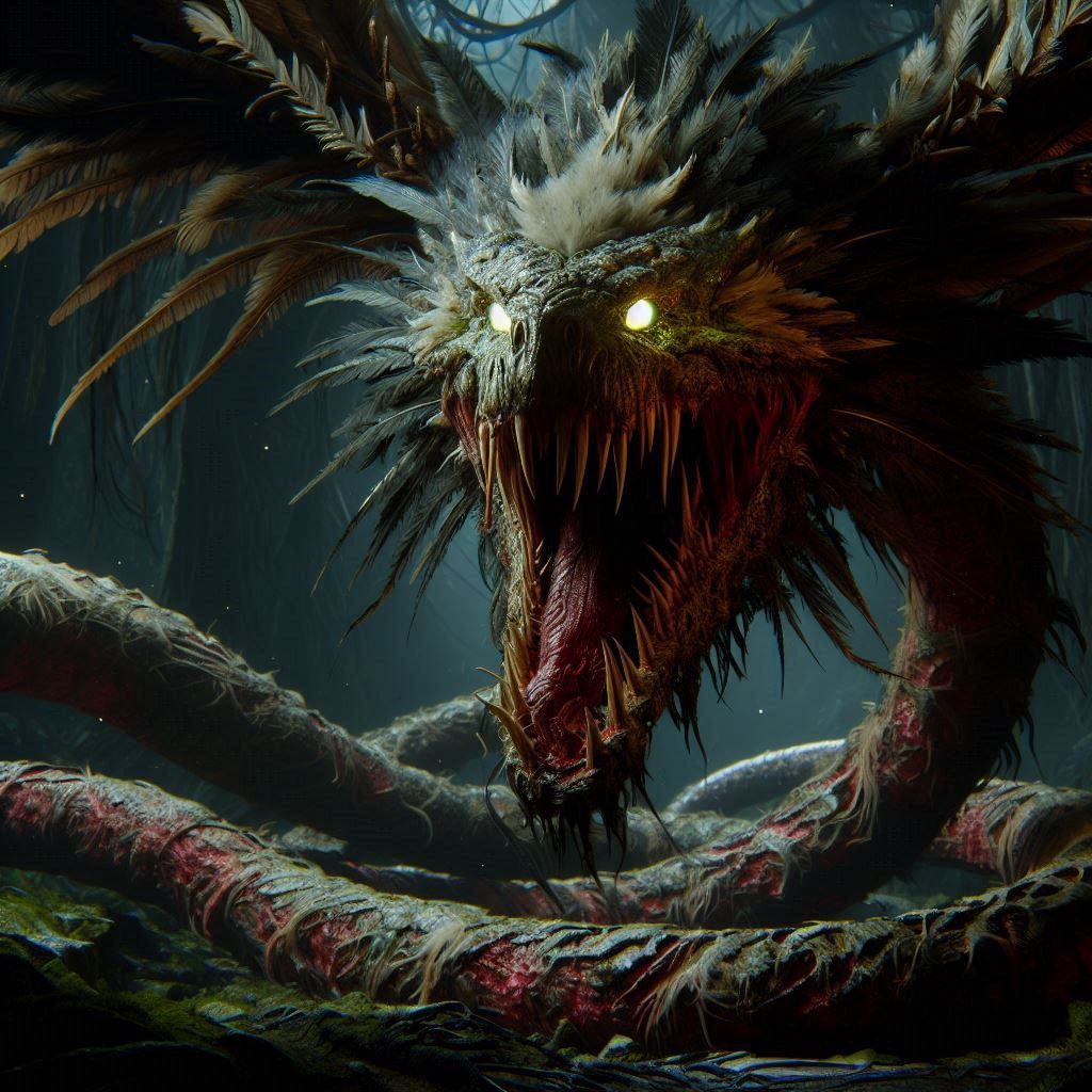 Zombie Quetzalcoatl