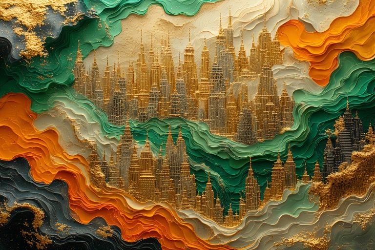 The city on the waves of dreams