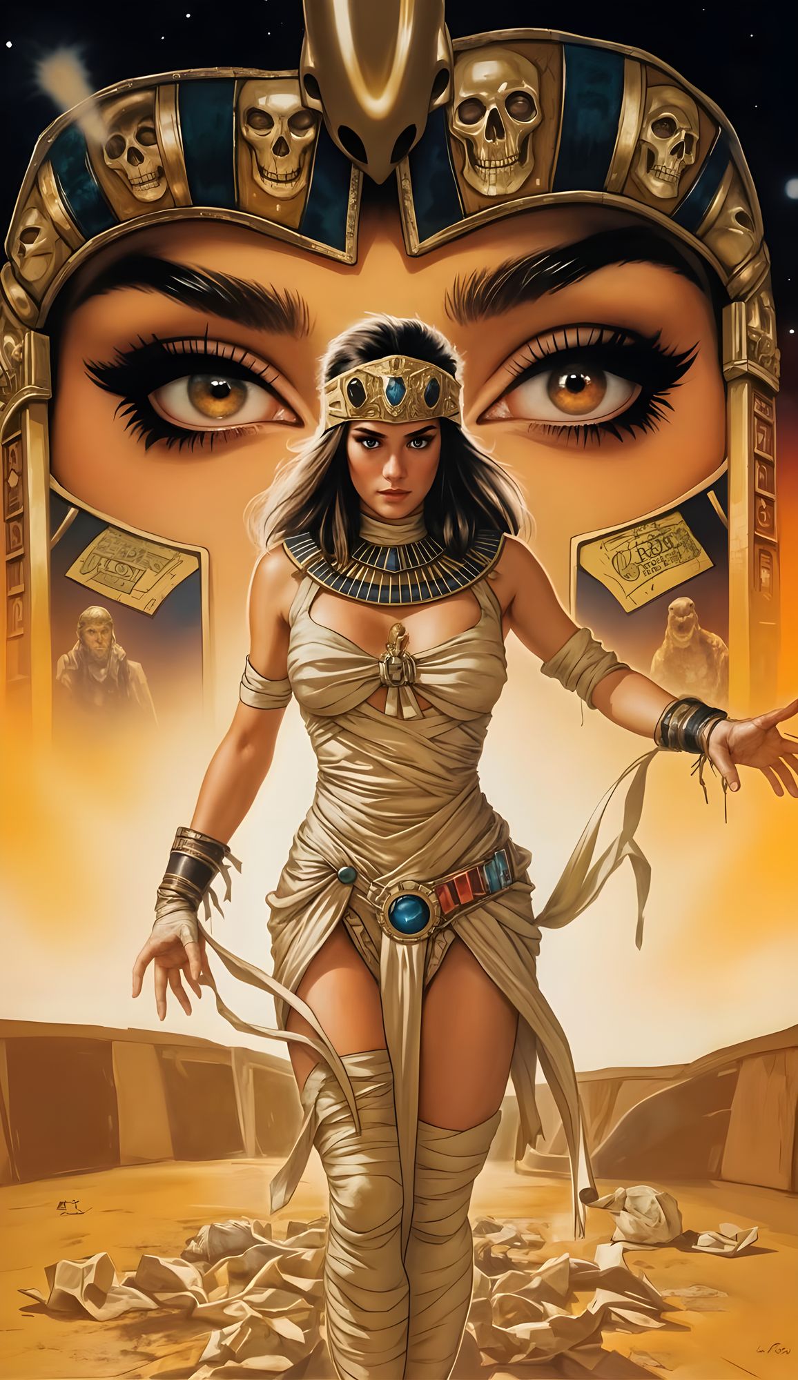 Swirling Lavender - Start Image 1