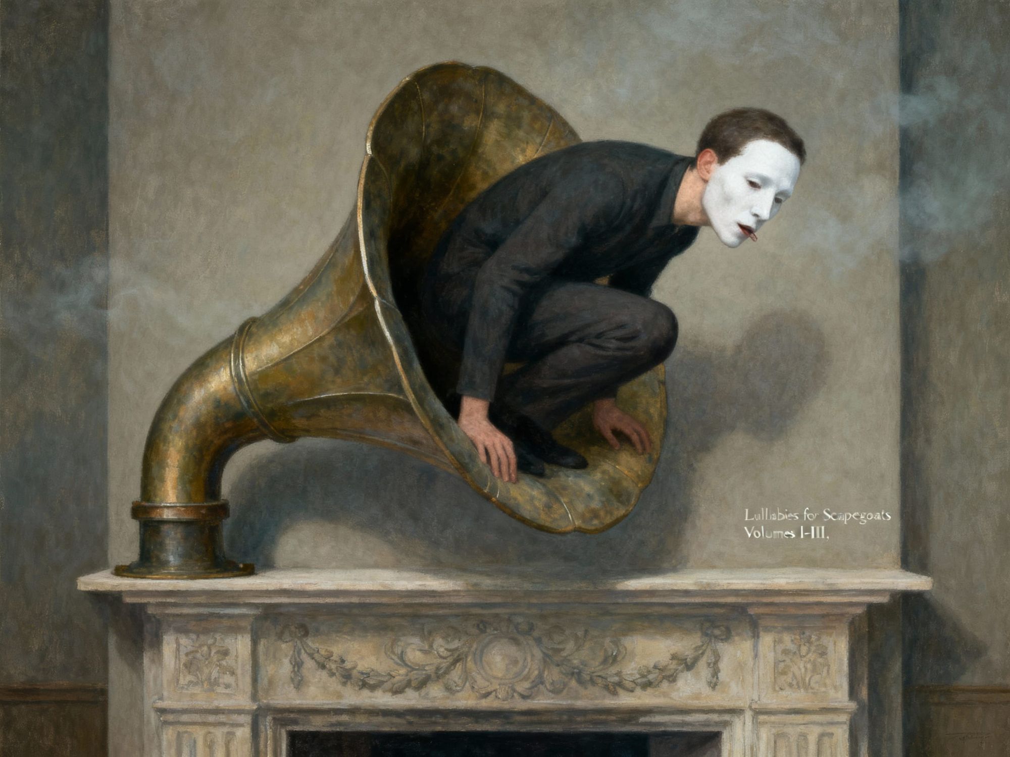 Tumbling Man in White-Face: Hornfuggled - AKA Lullabies for Scapegoats