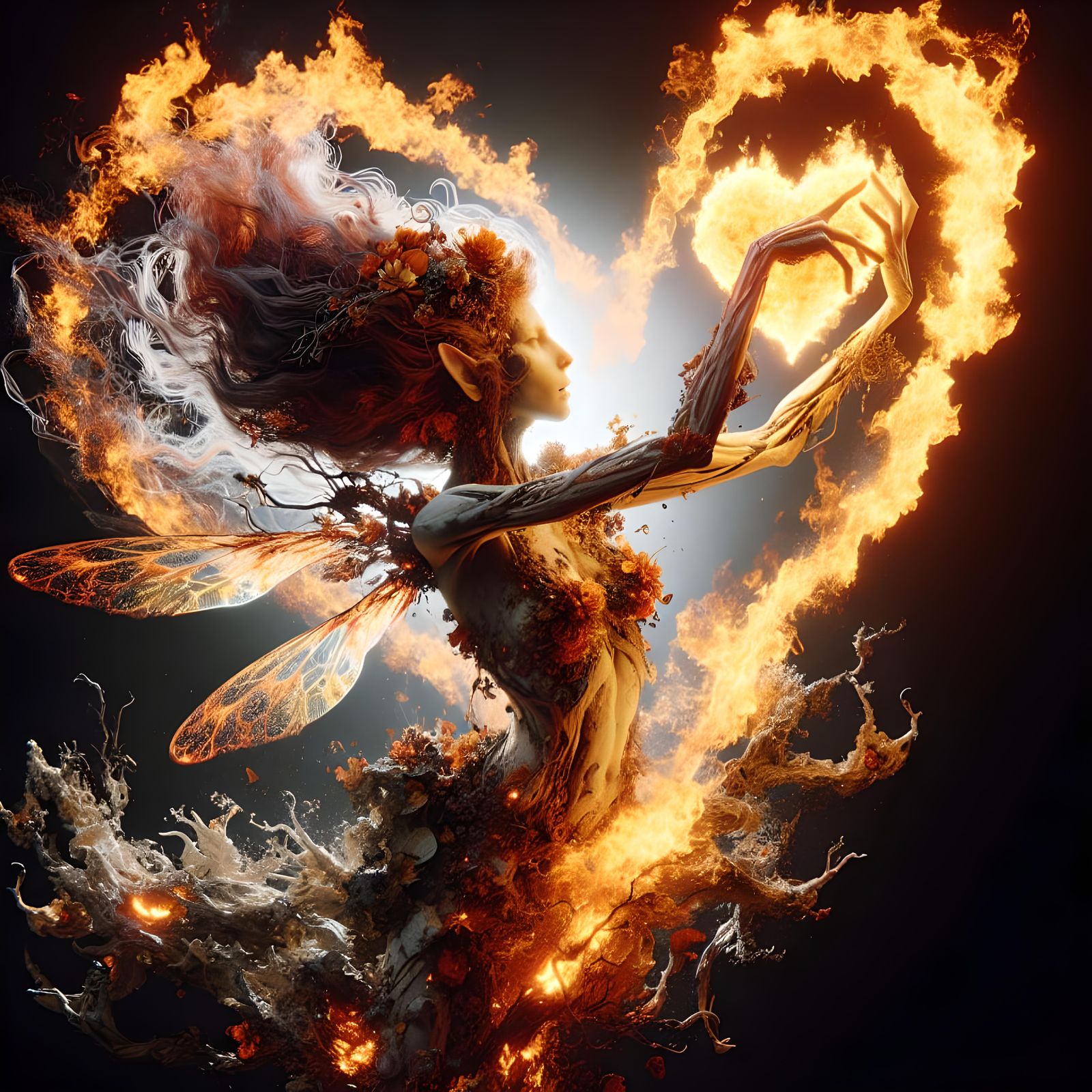 Elemental Enchantress’s Call for Love  by @Kosher