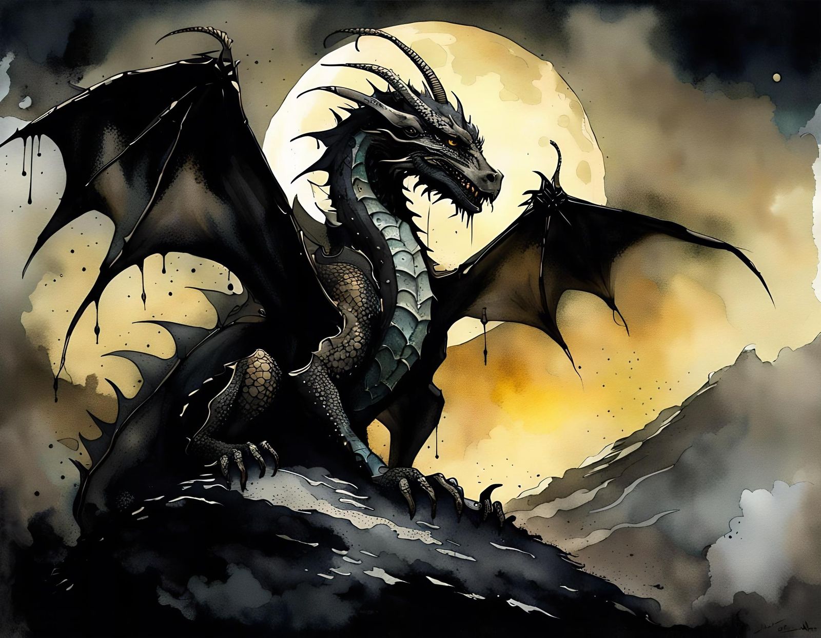 The Lord of Midnight  by @Queren