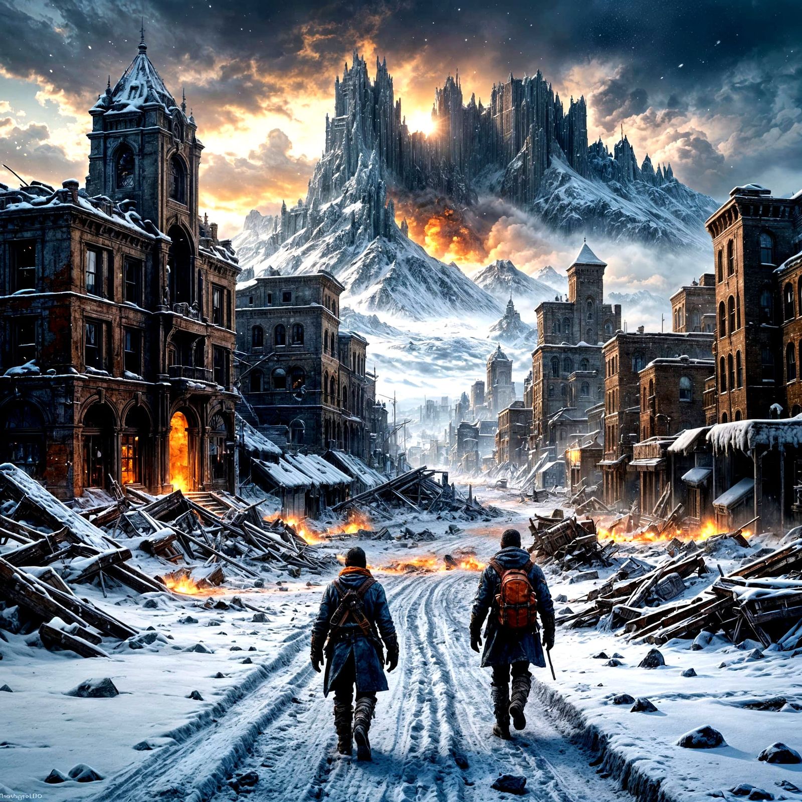 Post apocalyptic winter   by @SunWhiskey