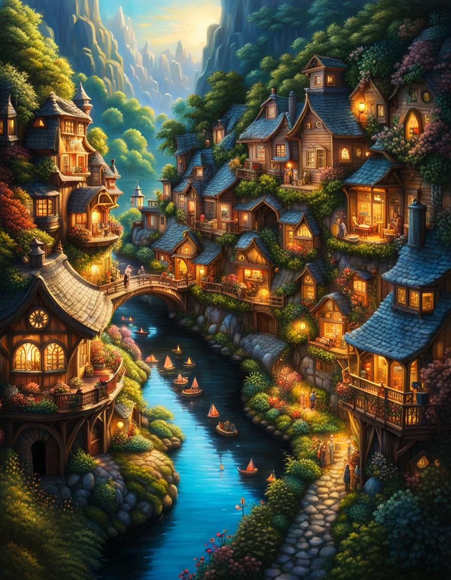 Cliffside Town