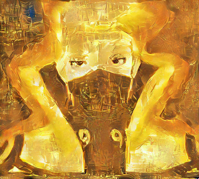 Kakashi if he was mc in Naruto