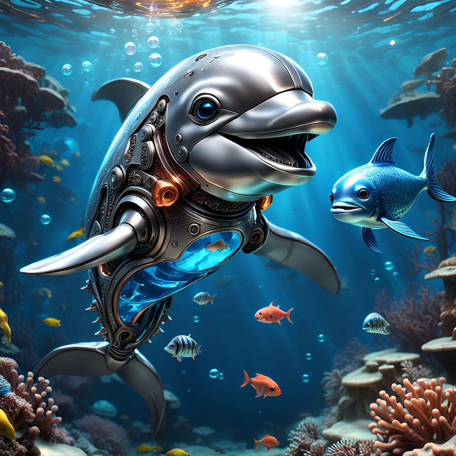 Robot Dolphin