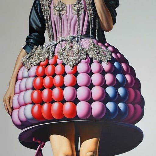 Balloon dress