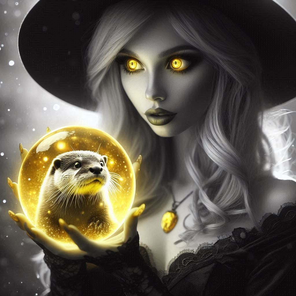 Otter ball by artist DOOFY