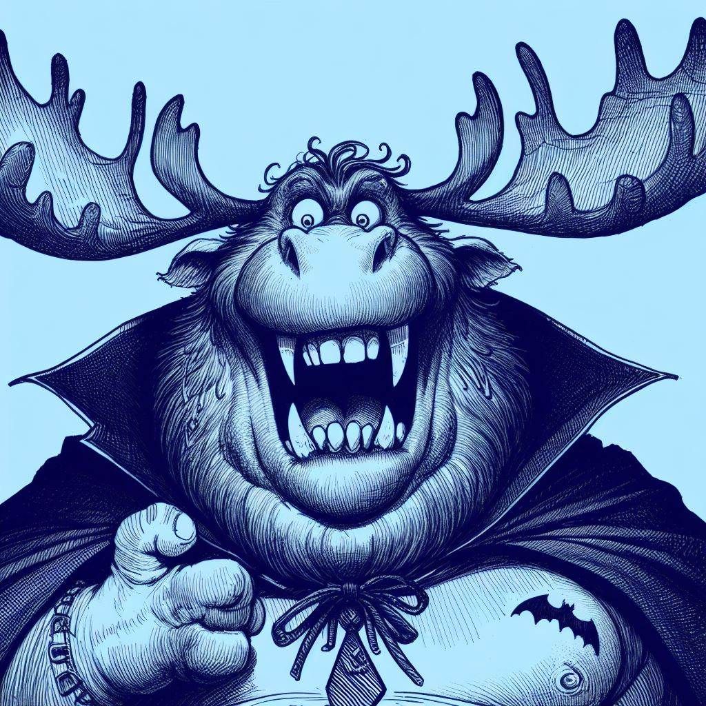 Aspiring Vampire Moose